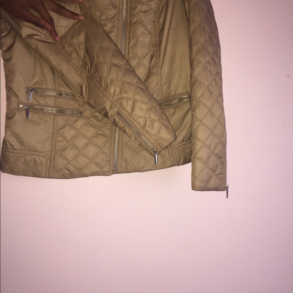 Preston and York Tan front zipper Jacket - Picture 2 of 3